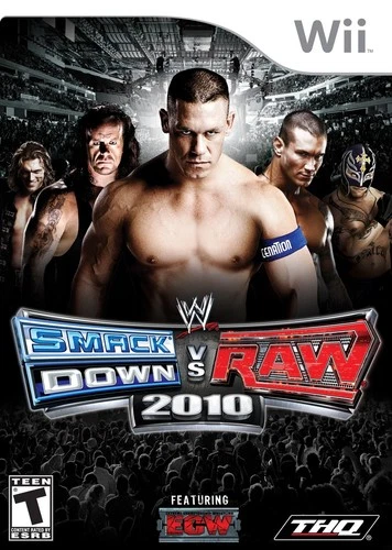 WWE SmackDown vs. Raw 2010 Featuring ECW - Nintendo  Wii Game Only