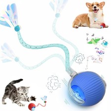 Speed 2.0 Tail Interactive Cat Toys for Indoor Cats, Chirping Motion Activa...