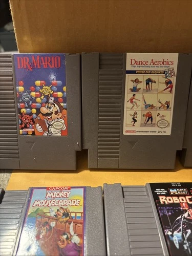 Nintendo NES Classic Games Lot of 8