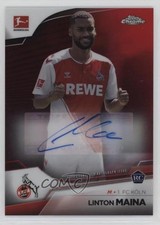 Linton Maina Chrome Bundesliga 2022/23 Red Refractor /5 Auto