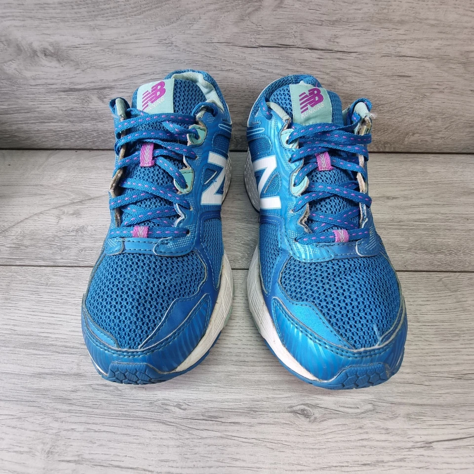 New Balance Womens Trainers 670 V1 Running Blue Purple UK 8 EU 41.5 - Image 3 of 4
