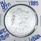1885 BU UNCIRCULATED MORGAN SILVER DOLLAR AUTHENTIC U.S. MINT FREE SHIPPING 6322