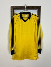 Vintage 80's Adidas West Germany Football Shirt Long Sleeve Jersey Trikot Sz L