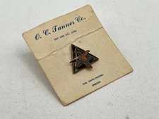 Vintage O.C. Tanner Co. NAA North American Aviation Service Award Hat Lapel Pin