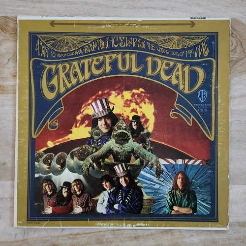 Grateful Dead - The Grateful Dead Vinyl LP 1967 Warner Bros. Gold Labels VG+/VG+