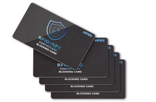 RFID Blocking Card   NFC Contactless Credit Debit Card Protector 5 Pack 