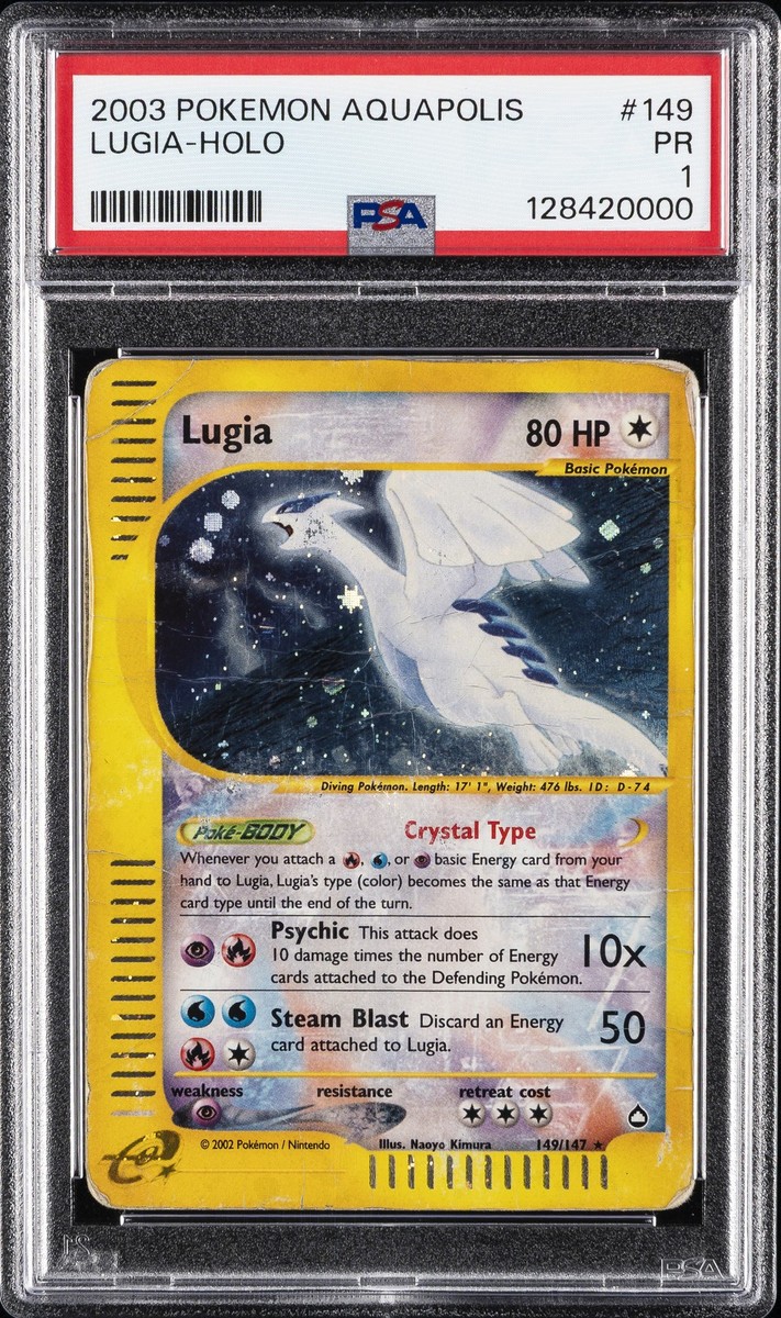 Lugia 149/147 Aquapolis Holo | Acquisti Online su eBay