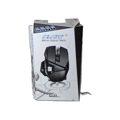 Mad Catz Cyborg R.A.T. 9 Wireless Laser Mouse Fully Working