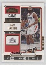2023-24 Panini Contenders Bronze Game Ticket James Harden #82 12ps