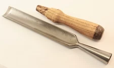 1” Union Hardware co.  Gouge Style Wood Chisel /Vintage Hand Tool / MTT