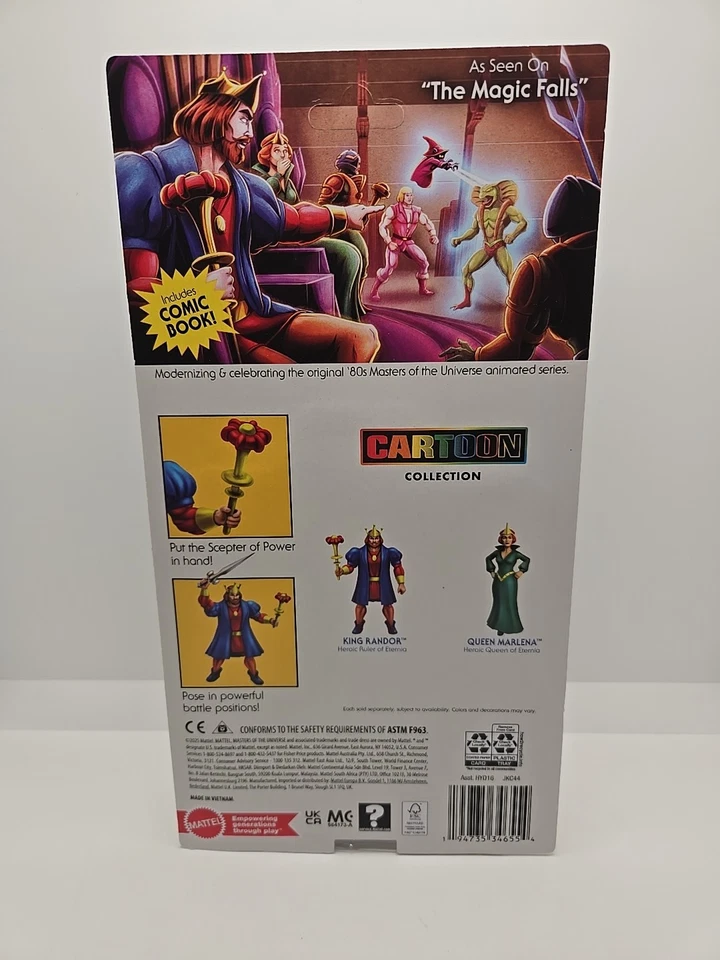 Masters of the Universe MOTU Origins Cartoon King Randor Filmation IN STOCK - Image 2 of 2