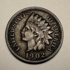 1902 Indian Head Cent Penny Coin  FREE SHIPPING