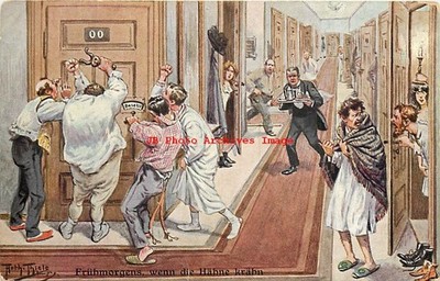 Arthur Thiele, FED No 443, Fruhmorgens, Wenn die Hahne Krabn