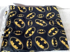 DC Comics Batman Logo Cotton Fabric 2 Yards x 44" Wide