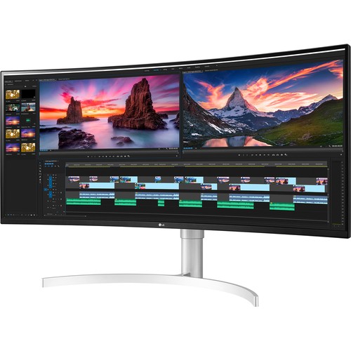 LG 38WN95C-W 38 UltraWide QHD+ IPS Curved Monitor, - Picture 4 of 12