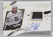 2017-18 Ultimate Collection Rookies /49 Michael Amadio #66 Patch Auto y1g
