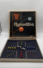 Aggravation Board Game 1962 No. 13 Standard Edition Glass Marbles