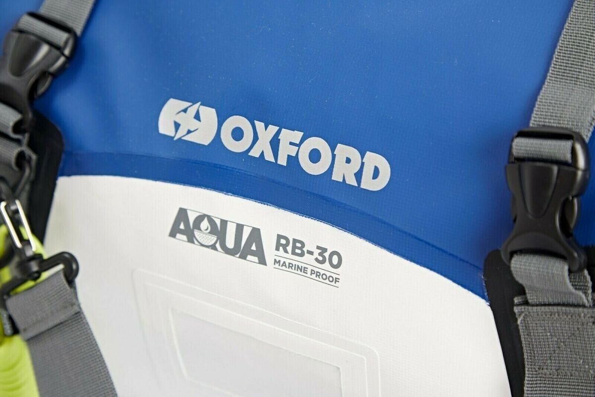 Oxford AQUA RB-30 Waterproof Marine Motorcycle 30 Litre Roll Bag - View #5