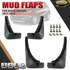 4 Mudflaps Splash Guards Mudguard PP+TPE for Buick Encore 2013-2018 Front & Rear
