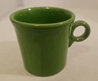 Fiesta Green Mugs Ring Handle Contemporary Homer Laughlin USA