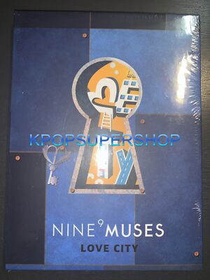 Nine Muses Repackage Album Love City CD Photocard Photobook New