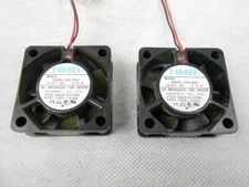 (2) Minebea NMB 1606KL-04W-B40 12V 0.10A DC Brushless Cooling Fan 40mm MxPro