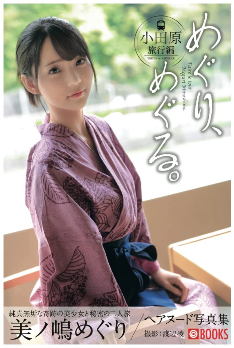 Meguri Minoshima - MEGURI MEGURU - Photobook Paper bag Japan Actress | eBay