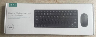 Jelly Comb Ultra-dünnes Wireless Tastatur- und Maus-Set