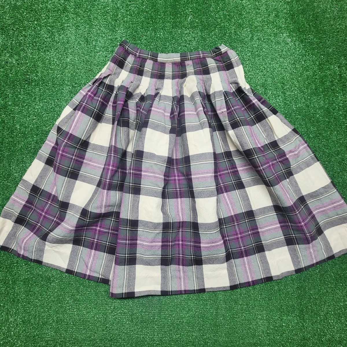Plaid pleated top skirt canada