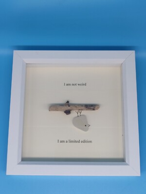 I am not Weird I Am Limited Edition Handmade With Seaglass Picture Geschenkideen 