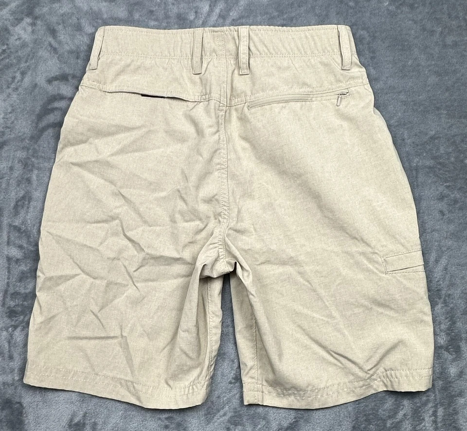Arizona Jean Co Shorts Mens 30x8 Beige Surfer Prep Flex Cargo Stretch Hiking - Image 4 of 4