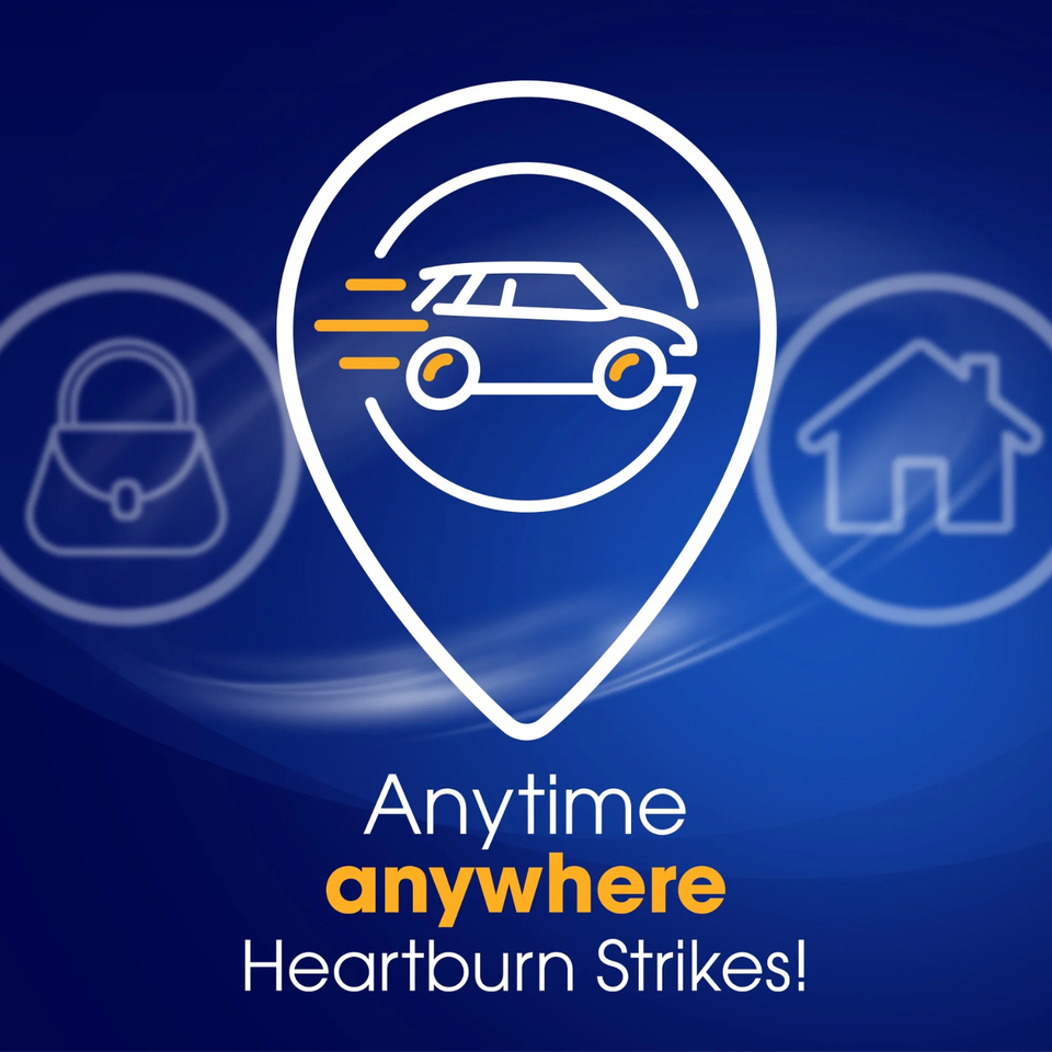 Tums Ultra Strength 1000 Peppermint Antacid Chewable Tablets, 72 Ct ( 2