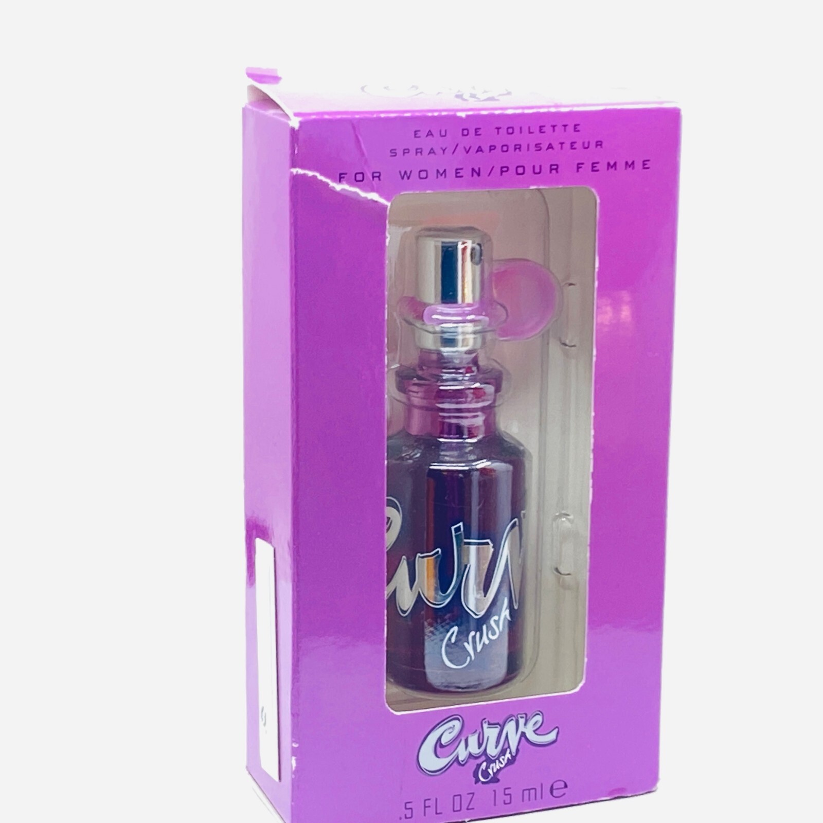 Curve Crush For Her Eau de toilette Spray - 0.5 Fl Oz /15ml - NIB