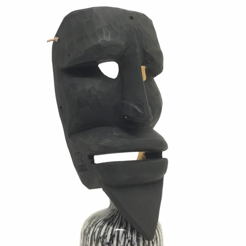 ZICHI-ORANI MASKE SARDINIEN SCHEISSE KARNEVAL OKTANA BOES SA FILONZANA Keramik - Bild 2 von 10
