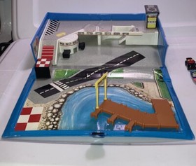 Micro Machines Galoob Vintage 80's Airport/Marina With 11 Vehicles