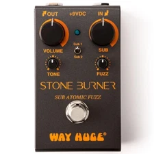 Used Way Huge Smalls WM81 Stone Burner Sub Atomic Fuzz Guitar Effects Pedal