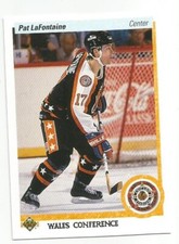 PAT LAFONTAINE 1990-91 UPPER DECK ALL-STAR CARD NM-MT+/NM-MT CONDITION