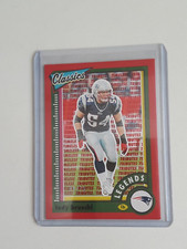 2022 CLASSICS TEDY BRUSCHI TIMELESS TRIBUTES RED SP#39/75-PAT LEGEND