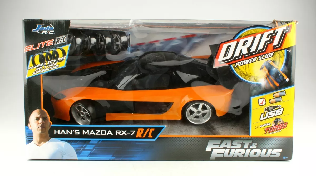 Buy Jada toys - fast and furious 1:10 drift r/c - mazda rx-7