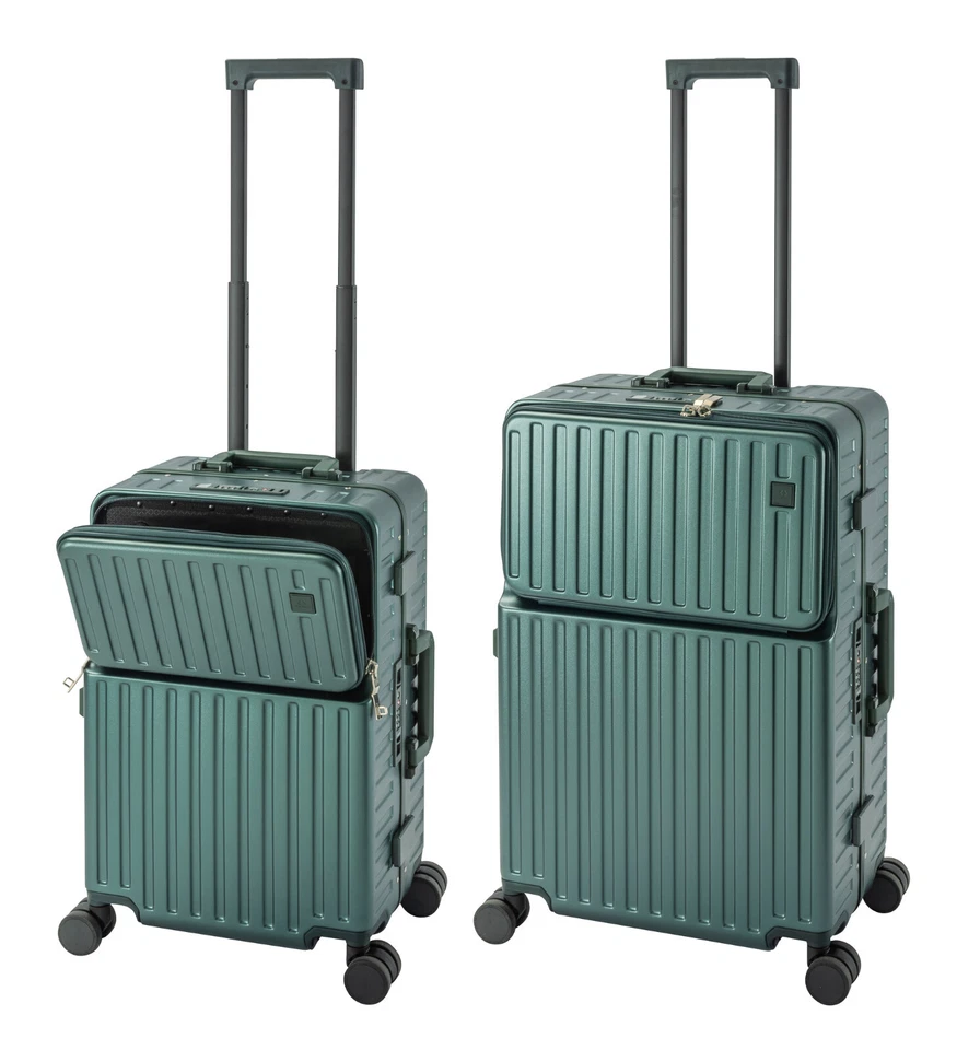 Cabin Case Handgepäck Reisekoffer USB Vorderfach mit Zahlenschloss TSA PC/ALU - Bild 3 von 4