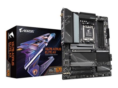 GIGABYTE X670 AORUS Elite AX AMD AM5 ATX Motherboard, Support Ryzen 9000/8000/