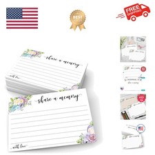Share a Memory Card 50 Cards 4" x 6" - for Celebration of Life Birthday Anniv...