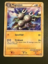 Pokemon TCG Magneton 43/102 HS—Triumphant HGSS4 LP on eBay