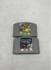 Nintendo 64 Super Mario Starfox Portable Video Games Cartridge Lot Of 2