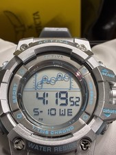 Activa Summit X Invicta Digital Unisex Watch - 50mm, Silver NEW In Box