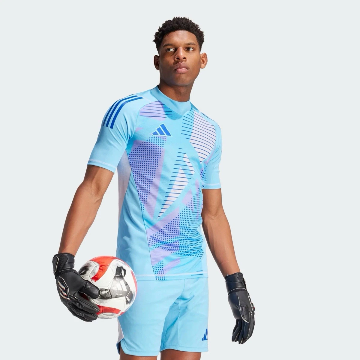 Lotto サッカー　フットサルユニフォームセット　水色11着　GKユニ2枚 Adidas Tiro 24 Pro Goalkeeper Shirt Soccer Blue GK Football Jersey