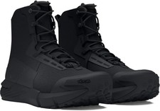 Under Armour 3027381 Men's Charged Valsetz 8" Black Tactical Boots ASTM F3445-21
