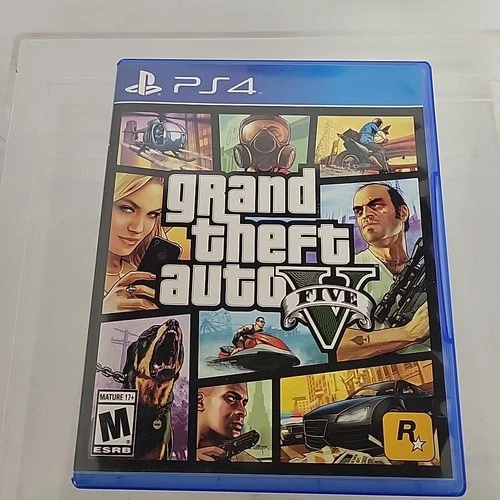 Grand Theft Auto V - Sony PlayStation 4 With Manual