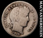 1910 Barber Dime- Scarce Better Date No Reserve #i2176