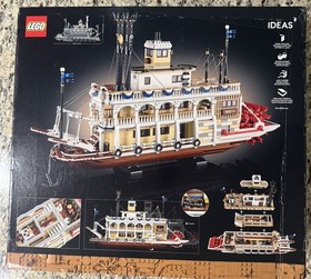 New Lego Ideas River Steamboat Building Set 21356